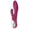 Vibro Rabbit connecté Heated Affair Satisfyer 20cm Mauve