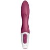 Vibro Rabbit connecté Heated Affair Satisfyer 20cm Mauve