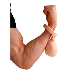 Testicules Hungr Big Ball 11 x 9.5cm- Cockrings Flexibles en stock sur Fun et plaisirs