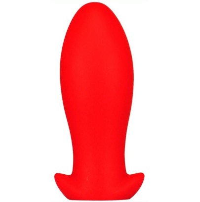 Plug silicone Saurus Egg S 10 x 4.5cm Rouge