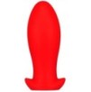 Plug silicone Saurus Egg S 10 x 4.5cm Rouge