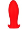 Plug silicone Saurus Egg XL 16.5 x 7.3cm Rouge