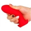 Plug silicone Saurus Egg XL 16.5 x 7.3cm Rouge