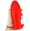 Plug silicone Saurus Egg XL 16.5 x 7.3cm Rouge