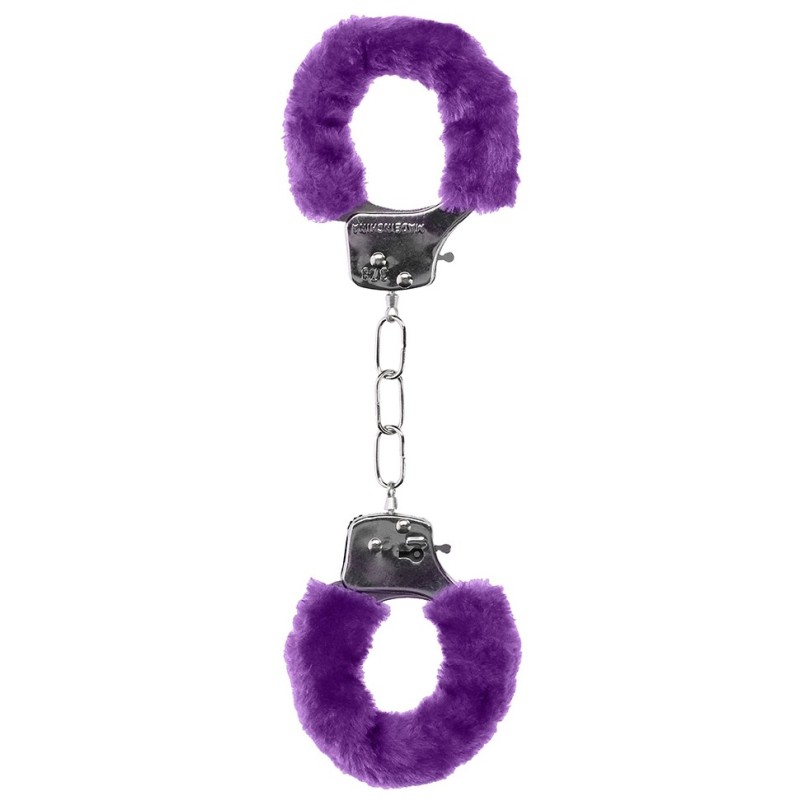 Menottes Pleasure Furry Violet