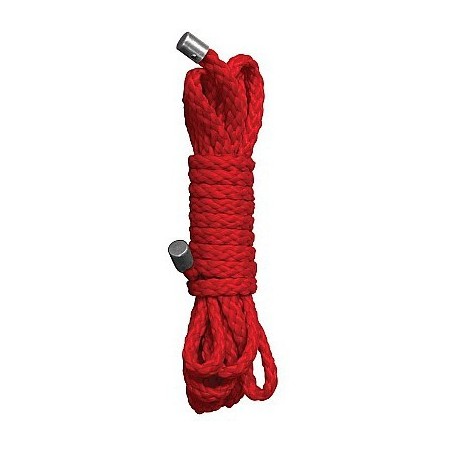 Corde de bondage Kinbaku 1.5M Rouge- Bondage & Attaches en stock sur Fun et plaisirs