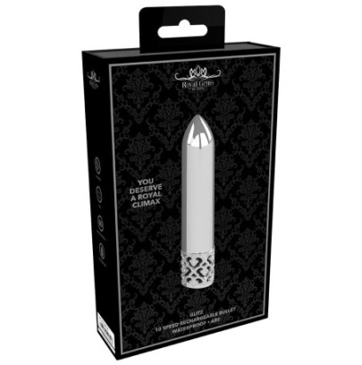 Mini Vibro Glitz 8.7cm Argenté