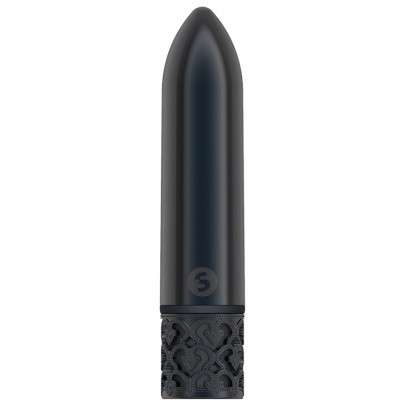 Mini Vibro Glamour 10.5cm Noir- Mini Vibros en stock sur Fun et plaisirs