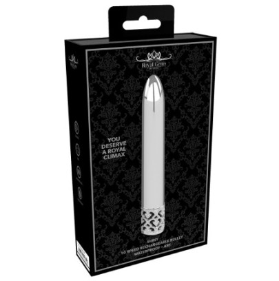 Mini Vibro Shiny 11cm Argenté