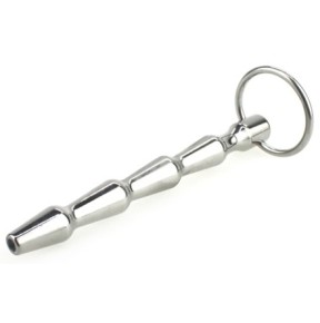 Plug d'urètre percé Long Notch 10.5cm - Diamètre 12mm- Plugs Pénis en stock sur Fun et plaisirs