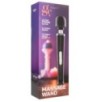 Stimulateur Mega Wand 32cm - Tête 6cm Noir