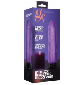 Gode vibrant Dildo Vibe Thick 17 x 4.2cm Violet