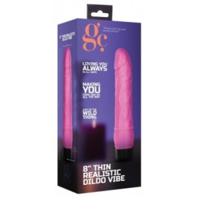 Gode vibrant Dildo Vibe Thin 18 x 4.2cm Rose