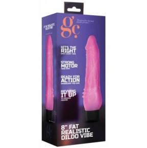 Gode vibrant Dildo Vibe Fat 17 x 5cm Rose