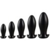 Plug Drakar Egg M 12 x 5.3cm Noir