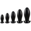 Plug Drakar Egg 14 x 6.3cm Noir