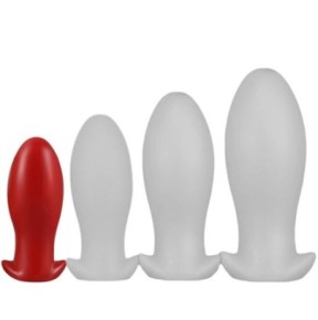 Plug Drakar Egg S 10 x 4.5cm Rouge- Plugs Débutant & Kits en stock sur Fun et plaisirs