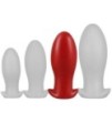 Plug Drakar Egg L 14 x 6.3cm Rouge