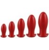 Plug Drakar Egg L 14 x 6.3cm Rouge