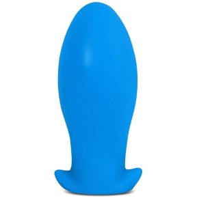 Plug silicone Saurus Egg M 12 x 5.3cm Bleu