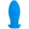 Plug silicone Saurus Egg M 12 x 5.3cm Bleu