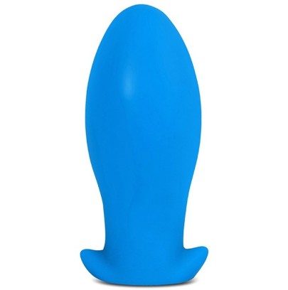 Plug silicone Saurus Egg L 14 x 6.3cm Bleu