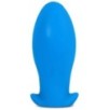 Plug silicone Saurus Egg L 14 x 6.3cm Bleu