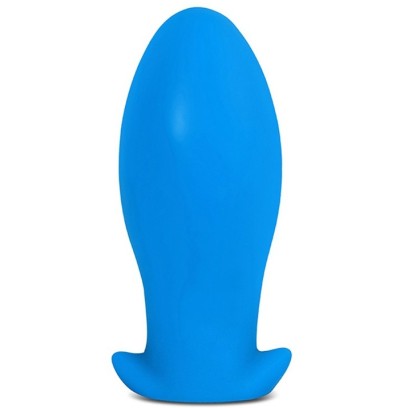 Plug silicone Saurus Egg XL 16.5 x 7.3cm Bleu