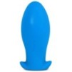 Plug silicone Saurus Egg XL 16.5 x 7.3cm Bleu