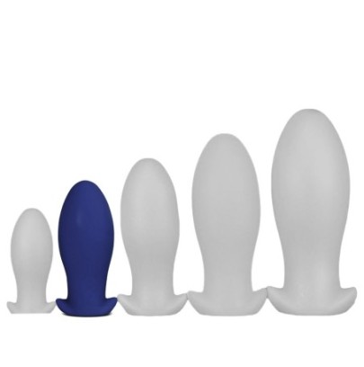 Plug silicone Saurus Egg M 12 x 5.3cm Marine- Plugs Silicone en stock sur Fun et plaisirs