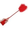 Cravache et Plumeau Ouch 43cm Rouge