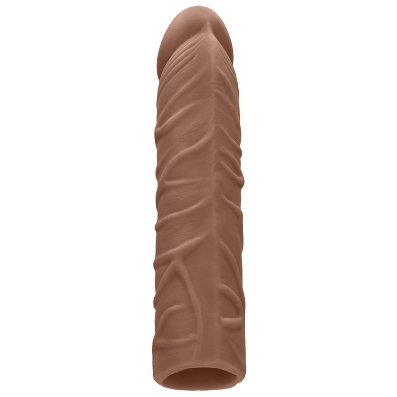 Gaine de pénis Penis Sleeve RealRock 16.5 x 4cm Tan