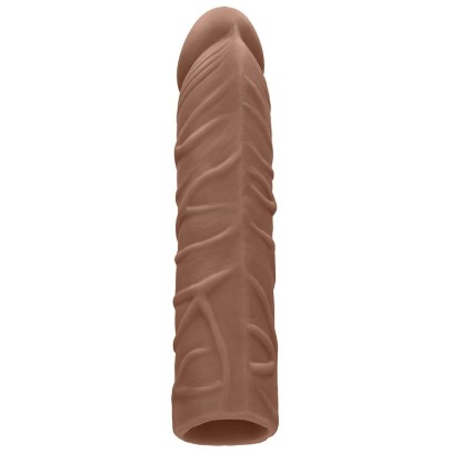 Gaine de pénis Penis Sleeve RealRock 16.5 x 4cm Tan- Gaines Pénis en stock sur Fun et plaisirs