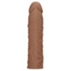 Gaine de pénis Penis Sleeve RealRock 16.5 x 4cm Tan