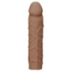 Gaine de pénis Penis Sleeve RealRock 16.5 x 4cm Tan