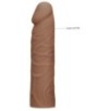 Gaine de pénis Penis Sleeve RealRock 16.5 x 4cm Tan