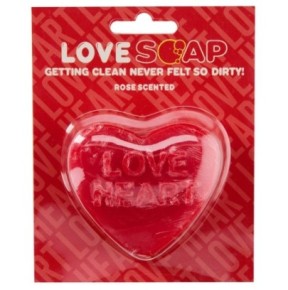 Savon LOVE HEART Parfum Rose