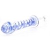 Gode en verre Screw Duo 24 x 3.3cm