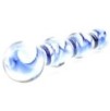 Gode en verre Screw Beads 17 x 3.5cm