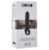 Gaine de pénis Stretchy Penis Sono N°31 - 11 x 3cm Noire