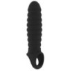 Gaine de pénis Ribby Penis Sono N°32 - 11 x 3cm Noire