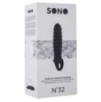 Gaine de pénis Ribby Penis Sono N°32 - 11 x 3cm Noire