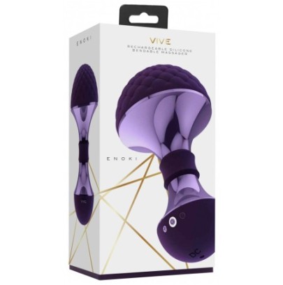 Stimulateur de clitoris Enoki Vive 12.5cm Violet