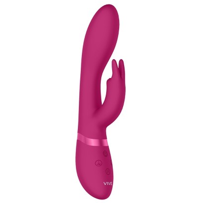 Vibro Rabbit Zosia 21 x 3.7cm Rose- Rabbits Vibrants en stock sur Fun et plaisirs