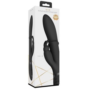 Vibro Rabbit Halo 24.5 x3.5cm Noir