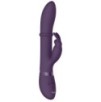 Vibro Rabbit Halo 24.5 x 3.5cm Violet