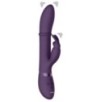 Vibro Rabbit Halo 24.5 x 3.5cm Violet