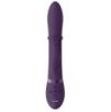 Vibro Rabbit Halo 24.5 x 3.5cm Violet