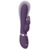 Vibro Rabbit gonflable Taka 22 x 6cm Violet