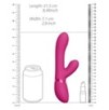 Vibro Rabbit Tani 22 x 3.5cm Rose